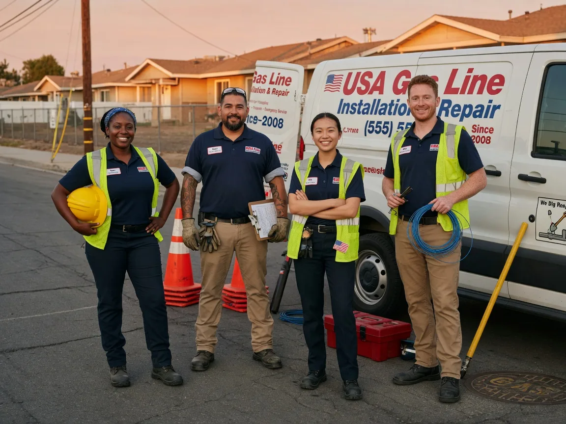 Gas Line Installation company in Warden, WA